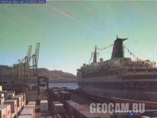 Port Chalmers Container Terminal webcam