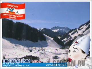 Hinterglemm Mountain station webcam