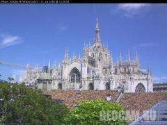 Duomo webcam, Милан (Италия)