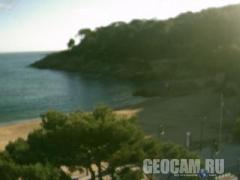 Hotel Tamariu beach webcam
