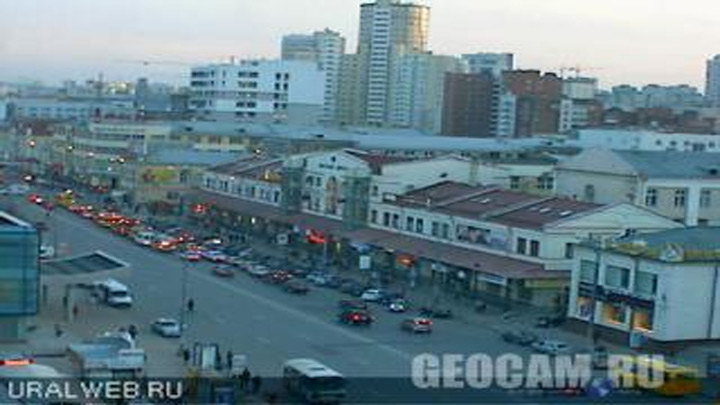Traffic webcam in Ekaterinburg
