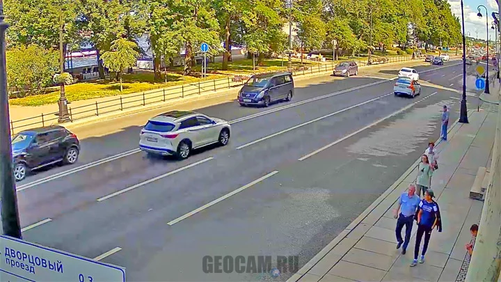 Webcam on the Admiralteyskaya embankment, St. Petersburg