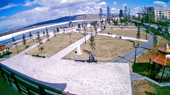 Webcam in the square «Center of Asia»