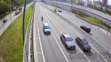 Веб-камера на проспекте Багратиона — вид в сторону центра Москвы
