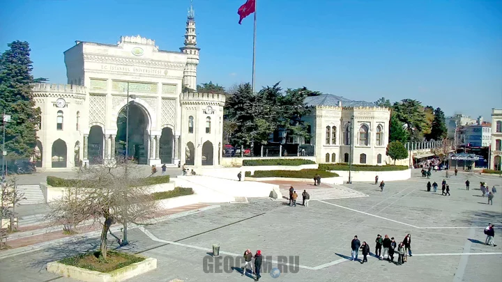 Beyazit Square PTZ Webcam, Istanbul