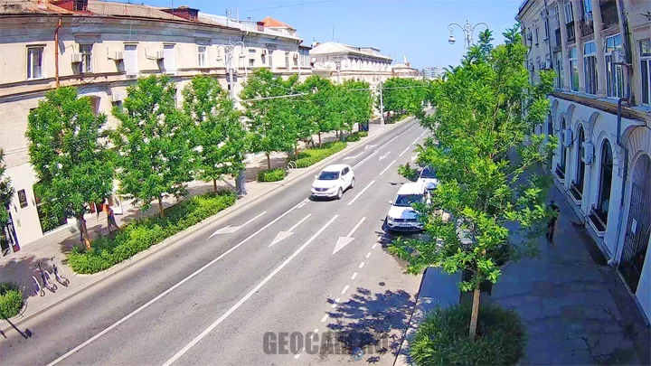 Webcam on Bolshaya Morskaya Street, Sevastopol