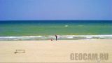 Webcam on the island of Biryuchy