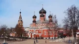 Webcam with a view of the Cathedral of the Resurrection in Barysaw