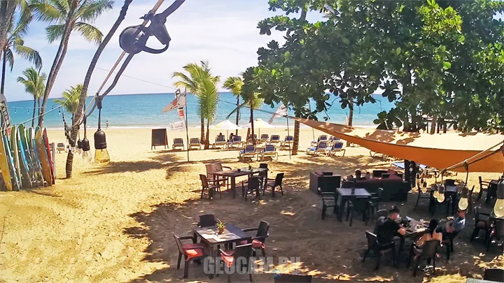 Webcam on Cabarete Beach, Puerto Plata, Dominican Republic