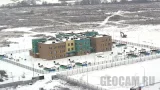 Webcam overlooking the construction of the kindergarten in the Domodedovo Park residential complex (Domodedovo, Russia)
