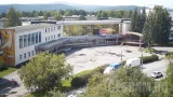 Webcam with a view of the Ikar Palace of Culture, Trekhgorny (Tryokhgorny, Russia)