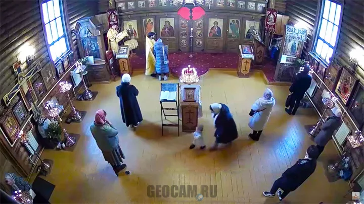 Webcam in the Church of Saint Philaret, Zelenograd