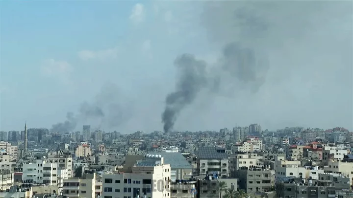 PTZ webcam in Gaza, Palestine