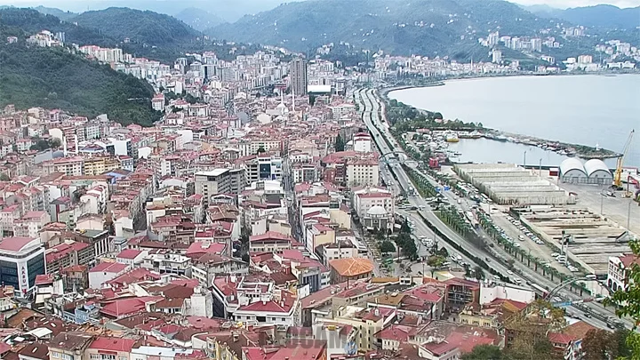 PTZ webcam at Giresun Fortress, Turkey