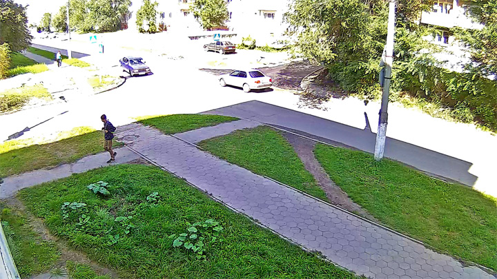 Webcam at the crossroads of Lipovy/Gorno-Altai in Biysk