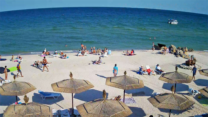 Webcam of the Grand Victoria Hotel on Fedot Spit, Kirillovka