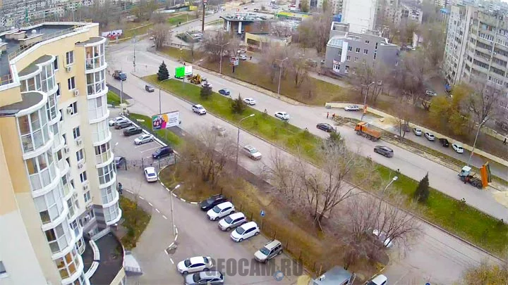 Webcam on Hiroshima street, Volgograd
