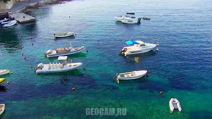 Hvar webcam, Croatia: Boats