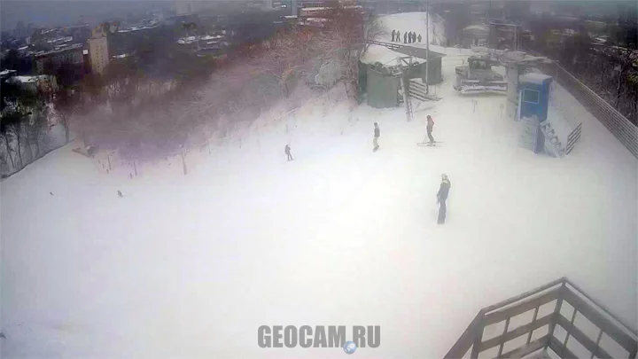 Webcam on slope No. 4 in the sports complex «KANT» in Moscow