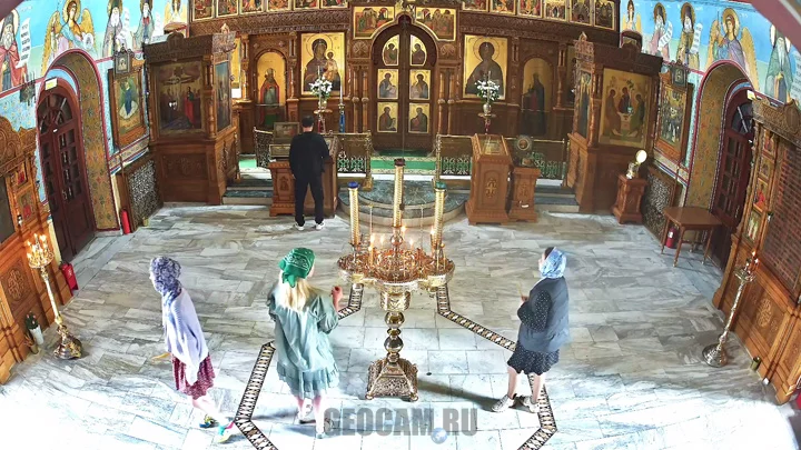 Webcam in the Church of St. Peter and St. Paul in Yasenevo