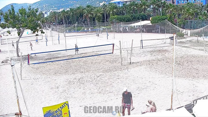 Webcam on Cleopatra Beach in Alanya