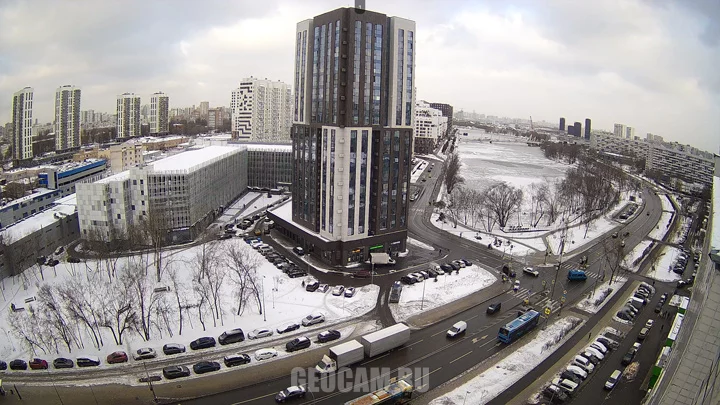 Веб-камера на Коломенской улице, Москва