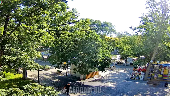 Webcam in the Komsomolsky Park of Sevastopol, Crimea