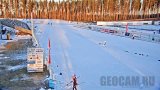 Webcam at the ski stadium in Kontiolahti, Finland