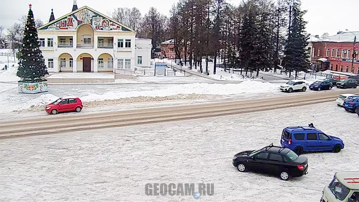 Webcam on Red Square, Krasnoe-on-Volga