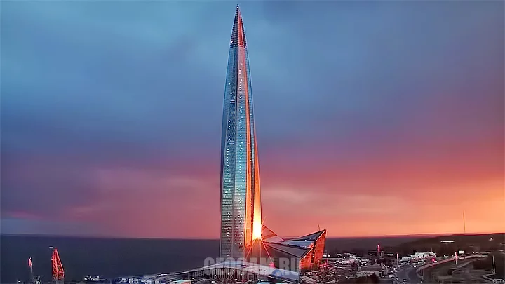 Skyscraper «Lakhta Center» webcam