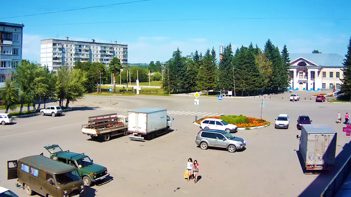 Webcam on Medvedev Square: Webcam on Medvedev's Square