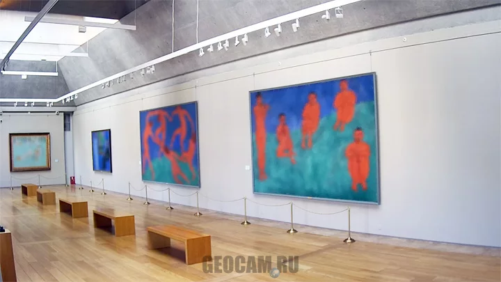 Webcam in the Matisse Hall in the General Staff Building of the State Hermitage