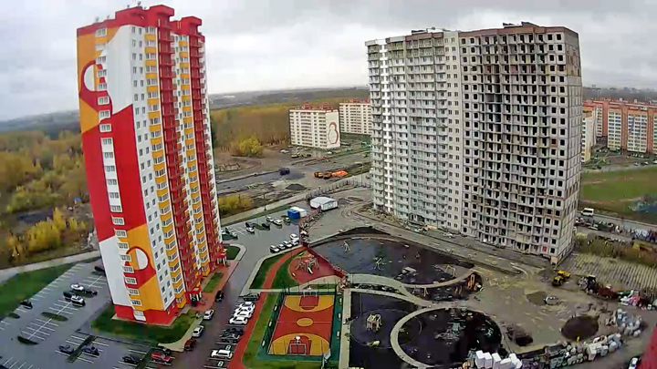 Webcam of the residential complex «Matryoshkin Dvor», Novosibirsk