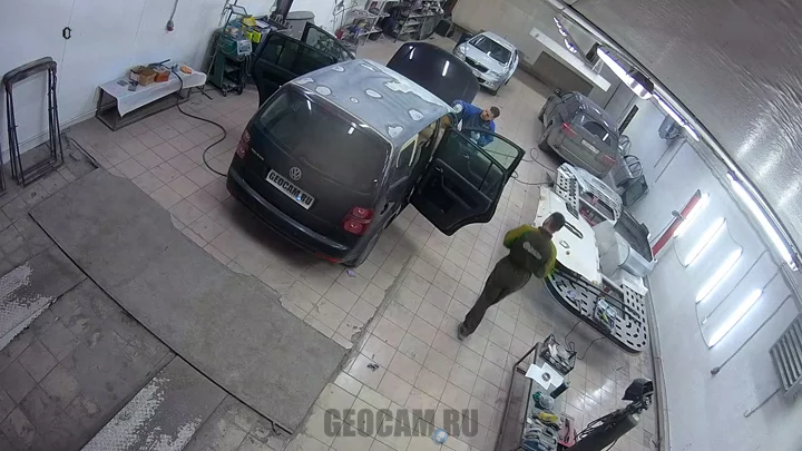 Webcam in the paint shop «NemecAvto», Serpukhov