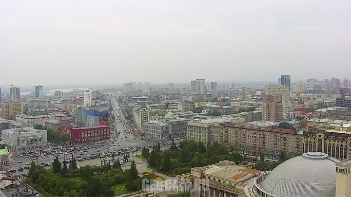Веб-камера на театре «Новат», Новосибирск