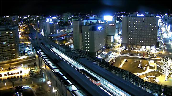 Obihiro Station Webcam, Japan