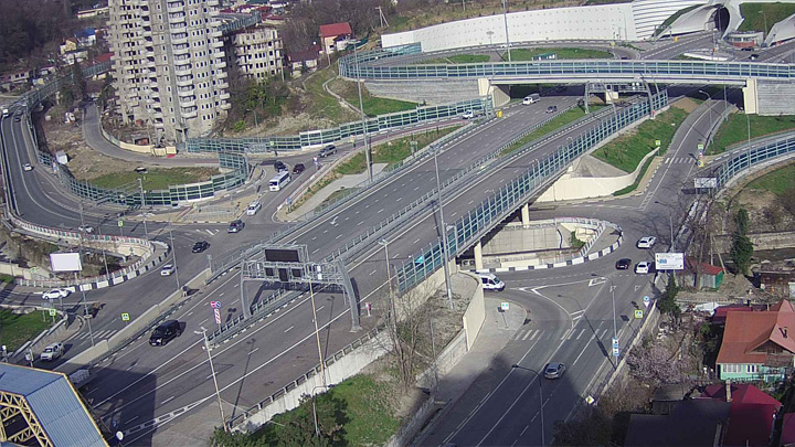 Webcam on Sochi bypass