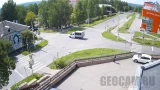 Веб-камера на перекрёстке улиц Островского и Калинина, Трёхгорный (Трёхгорный, Россия)