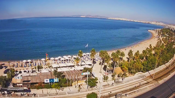 Paleo Faliro Beach Webcam, Athens, Greece