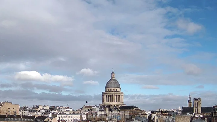 Webcam with a view of the Pantheon, Paris