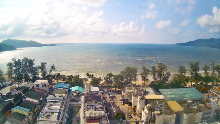 Patong Beach Webcam, Phuket Island, Thailand
