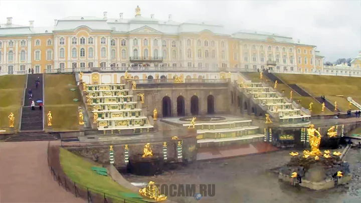 Peterhof museum webcam