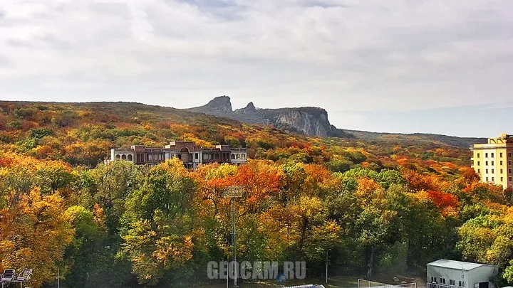 Поворотная веб-камера санатория «Плаза», Железноводск