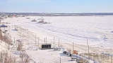 Webcam on the bank of the Polyabta River, Salekhard (Salekhard, Russia)