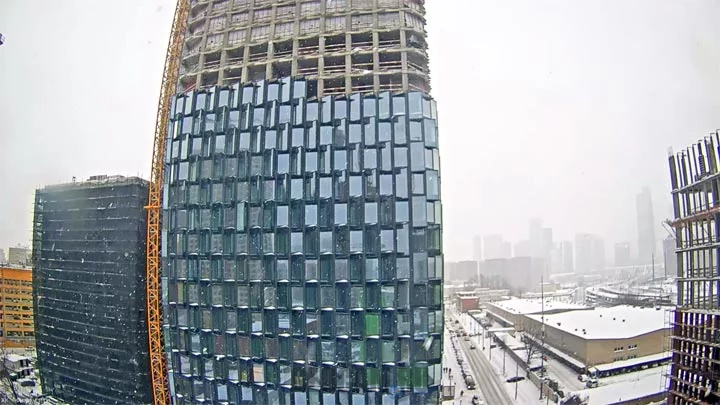 Webcam in Promyshlenny Proezd, Moscow