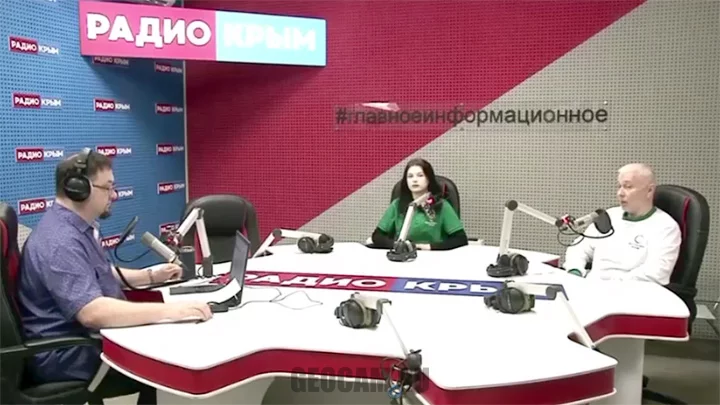 Webcam in the studio of «Radio Crimea»