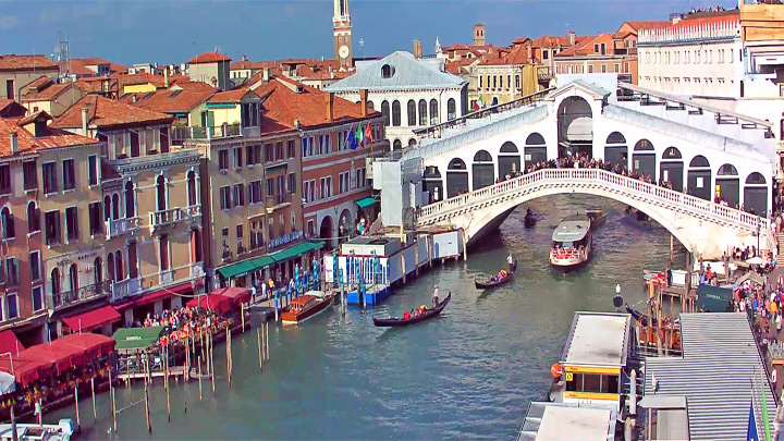 Italy attractions Rialto-bridge-webcam