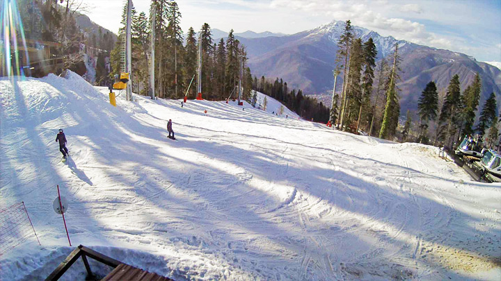 «Gorki Gorod» Webcam, 1460 m