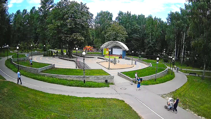 Веб-камера в городском парке «Сестрорецкий», Клин