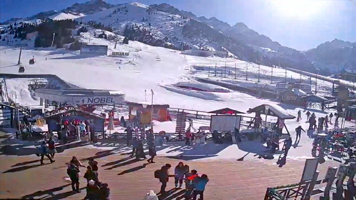 Shymbulak ski resort webcam